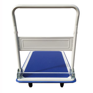 Penjualan terlaris industri dilipat <span class=keywords><strong>Stackable</strong></span> 150kg empat roda logistik Aluminium dilipat Platform gudang truk troli - Product Image 5