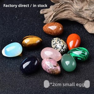 Piccola Sfera di Cristallo Grezzo a Forma di Uovo 3*2cm Giocattolo per Bambini - Product Image 4