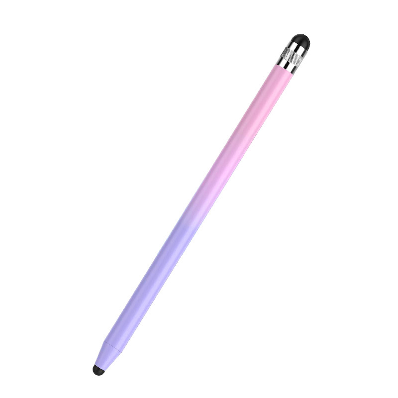 Double tête en silicone violet rose