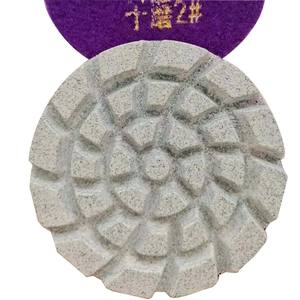 איכות טובה למכירה <span class=keywords><strong>4</strong></span> אינץ 'חד 50 # שרף שחיקה כרית ליטוש אבן רצפת בטון אבן - Product Image 6