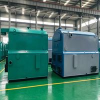 Système de chauffage de serre à granulés de coques d'olives (biomasse) 120kW-350kW, chaudière à eau chaude automatique à combustible solide pour usage industriel