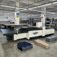 Système de découpe de rideaux textiles CNC, ligne de découpe de matériaux flexibles multicouches, machine de découpe automatique de tissus