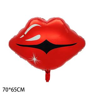 بالونات حفلات عيد الحب ، دب زهور ورد أحمر صناعي ضخم لحفلات الزفاف ديكور بالونات فويل قابلة للنفخ - Product Image 2