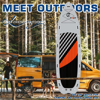 SUP gonflable géant à pédales, écologique et portable pour une utilisation familiale sur les lacs et les rivières