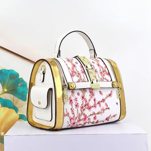 Женская сумка с цветочным принтом, 28 см - Product Image 6