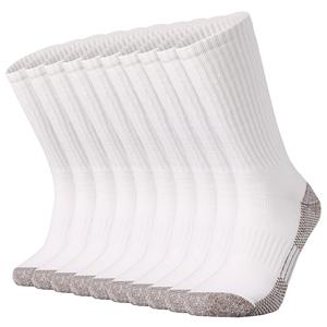 Chaussettes de sport en coton respirantes et absorbantes, à coussinets épais, pour athlètes - Product Image 1