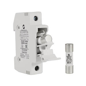 CE TUV 10A 12A 15A 16A 20A 25A 32AFuse10X38 1000V DC שמש מערכת PV נתיך בעל פתיל שמש - Product Image 4