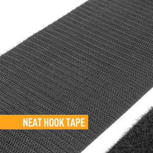 A placa pegajosa do número do dever do salto almofadas a fita adesiva do laço do gancho 1 par parte 100*500mm fita - Product Image 4