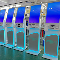 Máquina de Impresión de Autoservicio de 27 y 32 Pulgadas con Pantalla Digital y Escáner, Kiosco de Autoservicio con Pantalla Táctil para Pedidos y Pagos