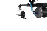 Nouvelle caméra de pêche sous-marine 4,3 pouces, caméra de recherche de poissons noire, caméra sous-marine, 50 mètres