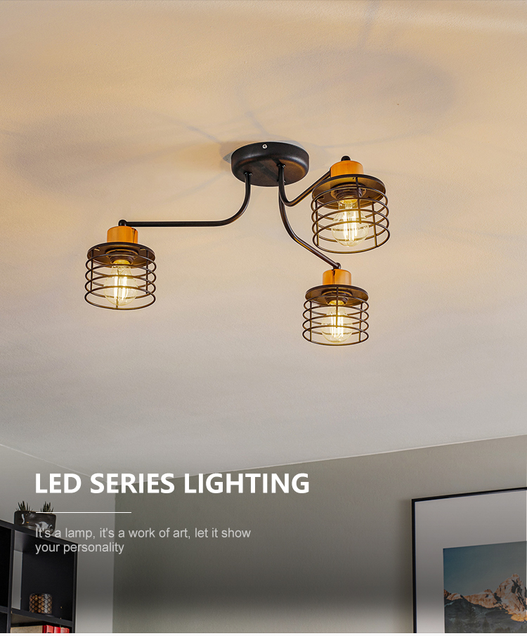Simple Style Metal 5W Decoration Office Living Room Bedroom Indoor E27 Wall Lamp
