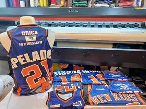 Nổi tiếng phong cách mới locor 1.8m/6ft nhuộm thăng hoa máy in cho thể thao áo Rider Mặc nhanh chóng làm khô tshiet - Product Image 6