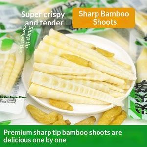 <span class=keywords><strong>Brotes</strong></span> <span class=keywords><strong>de</strong></span> <span class=keywords><strong>Bambú</strong></span> Salados con Pimienta <span class=keywords><strong>de</strong></span> Montaña, Pelados a Mano, Ácidos y Picantes, 33g, Populares en Internet, para Aliviar el Hambre, Instantáneos, Pequeños - Product Image 2
