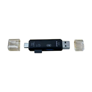 Multifunktion aler <span class=keywords><strong>5</strong></span>-in-1-USB3. 0 Typ C / USB / Micro USB SD <span class=keywords><strong>TF</strong></span>-Speicher kartenleser OTG-Adapter - Product Image 3