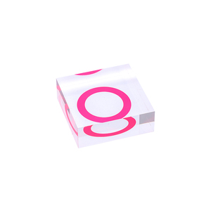 Juego de <span class=keywords><strong>Tres</strong></span> <span class=keywords><strong>en</strong></span> <span class=keywords><strong>Raya</strong></span> de Acrílico Bicolor Negro y Transparente, Bloques Cuadrados Gruesos y Sólidos XO, Juego de Decoración para Fiestas <span class=keywords><strong>en</strong></span> Interiores con Logotipo Personalizado - Product Image 5
