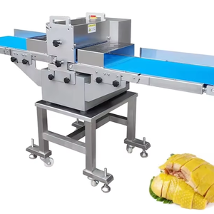 Poweradd Beef Jerky Chicken Braest Förderband-Schneidemaschine für Steak und Fleisch, ohne Knochen, Streifenschnitt, 2mm, 110V/220V/380V - Product Image 1