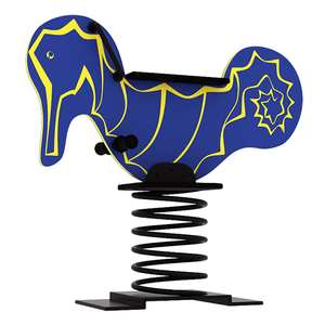 Jouet cheval à bascule tigre pour enfants, <span class=keywords><strong>2</strong></span> diapositives et 1 balançoire, équipement de terrain de jeu extérieur - Product Image 2