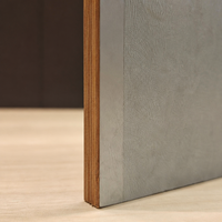 Panneau en MDF stratifié mélaminé de haute qualité, design moderne, faible émission de formaldéhyde E0, garantie 1 an, projet complet