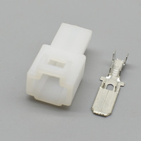 Boîtier en plastique mâle femelle broches en laiton câble non scellé connecteur de prise de courant 6070-1481 6070-1471
