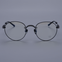 Montures optiques rondes en titane de qualité supérieure, style vintage, légères, monture complète, lunettes classiques en métal, pour adultes, usage quotidien