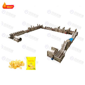 Automatic Chips Production <b>Line</b> Custom Made Industrial Snack Food Machine Potato Chips Production <b>Line</b> High Output - Product Image 5