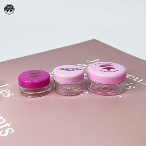 Mẫu Miễn Phí Rỗng Mỹ Phẩm Kem Container Nhựa Nồi Biểu Tượng Tùy Chỉnh 3 Gam 5 Gam Glitter Pot Min Jar - Product Image 5