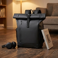 Sac à dos unisexe grande capacité pour ordinateur portable, idéal pour les trajets quotidiens et les voyages d'affaires, étanche et personnalisable