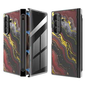 เคสโทรศัพท์พับได้ลายหินอ่อนหลากสีสำหรับ Galaxy Z Fold8 Ultra TPU PC กันกระแทก ไม่มีที่วาง - Product Image 3