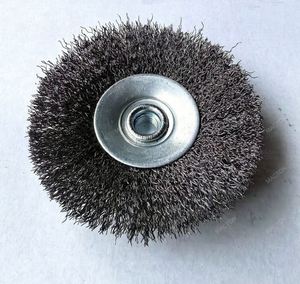 Stainless Steel <b>Wire</b> <b>Brush</b> Bevel Polishing Wheel Rust Remover <b>Brushes</b> for Angle Grinder Electric Drill Thread - Product Image 6