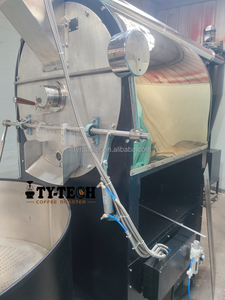 TY-<strong>TECH</strong> Factory Supply 220v 380v Gas probat 15 kg 20 kg 25kg 30 kg Coffee Roaster Machine Industrial Coffee Roaster Gas burner - Product Image 4