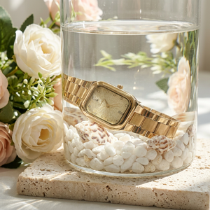 Montres à quartz <span class=keywords><strong>en</strong></span> <span class=keywords><strong>acier</strong></span> inoxydable étanches à cadran carré Scottie A9743b, très vendues, <span class=keywords><strong>montre</strong></span> de luxe personnalisée pour <span class=keywords><strong>femme</strong></span> - Product Image 2