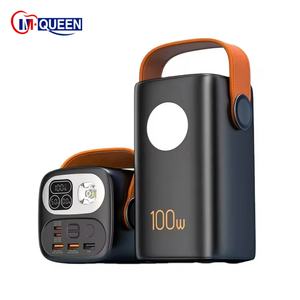 Estación de Carga Portátil Personalizada de 100W para Laptop, Batería de Alta Capacidad de 60000mah con Carga Rápida, Lámpara para Camping, Soporte de 65W - Product Image 1