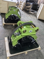 Plaque vibrante compacteuse hydraulique RZS de conception nouvelle pour excavatrices de 1,5 à 30 tonnes dans le Shandong avec garantie d'un an