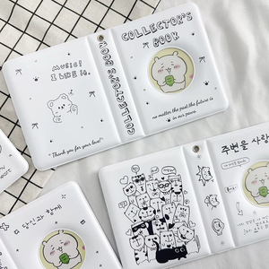 Álbum de Fotos Portátil Mini de PVC Estilo Coreano con Diseño de Dibujos Animados, para 36 Fotos de Ídolos, con Bolsillos para Tarjetas de Identificación, MOQ Pequeño - Product Image 2