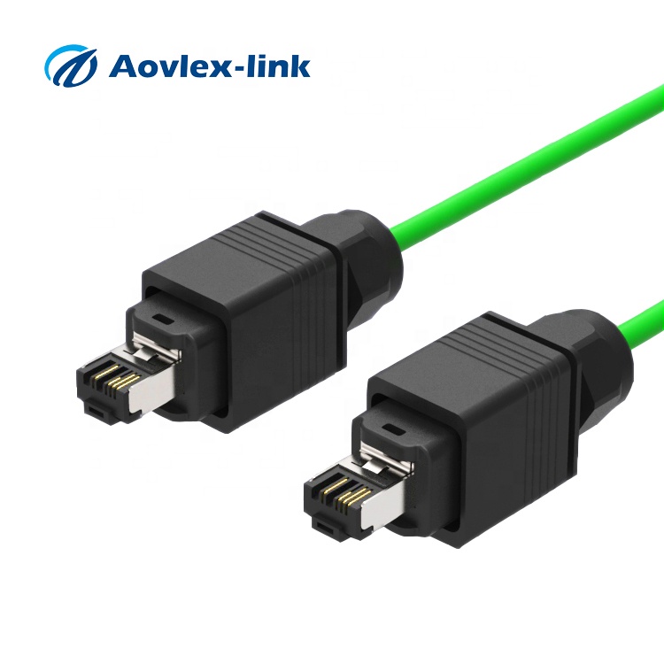 PROFINET кабель PUSHPULL RJ45 разъем для промышленных кабель Ethernet