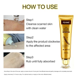 Cicatrice e segno dell'acne Gel di rimozione Anti-infiammatori e riparazione con estratto vegetale e Formula delicata - Product Image 5