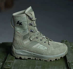 Bottes tactiques SFB8 marron, sans zip latéral, tailles 36-48, stock multi-tailles, bottes longues, bottes tactiques - Product Image 2