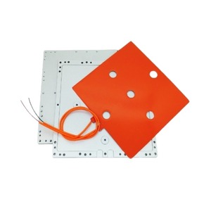 Coussin chauffant en silicone personnalisé 47cm X 90cm 1700w 220v 3m adhésif chauffant en silicone pour imprimante 3d <span class=keywords><strong>lit</strong></span> chauffant - Product Image 4