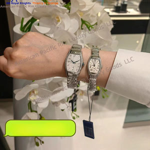 นาฬิกาข้อมือ Longnes Charm Bracelet ประดับเพชร ตัวเรือนสแตนเลสสตีล 316L หรูหรา มีให้เลือกทั้งสีเงิน สีทอง และสไตล์อิตาเลียนแบบใหม่ - Product Image 2