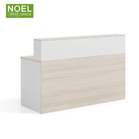 Table de réception de bureau moderne, comptoir de réception, bureau de réception, mobilier de bureau rectangulaire