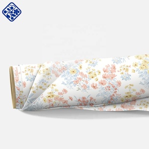 Tana Tự Do Vải London Bãi Cỏ Nhà Máy Chất Lượng Cao In Hoa Thiết Kế Vải Hữu Cơ Cho Phụ Nữ Quần Áo - Product Image 5