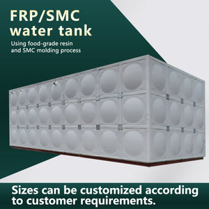 Réservoir d'eau carré en plastique renforcé de fibre de verre de 20 000 <span class=keywords><strong>litres</strong></span> pour l'eau potable et l'irrigation agricole - Product Image 1