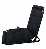 Chaise pliante portable en métal pour tribune de stade IKW avec dossier de soutien – Design moderne, couleur et logo personnalisables pour les événements sportifs scolaires en extérieur