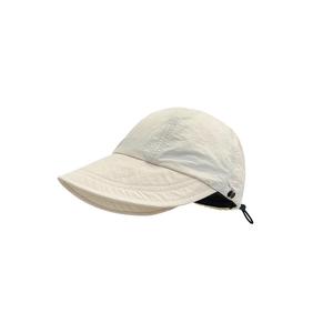 Gorra de béisbol de secado rápido, color blanco roto, transpirable, protección solar, sombrero de malla unisex de verano - Product Image 1