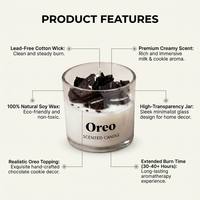 Bougie en cire de soja parfumée artisanale de luxe, réaliste, pour aromathérapie, thème dessert, pour Diwali, Pâques, décoration minimaliste pour la maison, vente en gros, marque privée