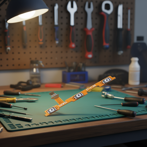 Cable flexible de repuesto para control de volumen y encendido para Huawei Y6 2018 Honor 7A - Product Image 3