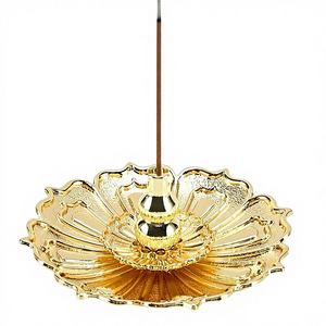 Brass Religious Incense Burner for Arabian Bakhoor Custom Design & Shape Durable 100% Natural Indian Incense Burner - Product Image 1