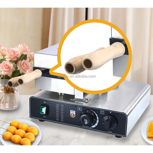 Machine à gaufres professionnelle en forme de banane, <span class=keywords><strong>2000W</strong></span>, électrique, revêtement antiadhésif, chauffage double face, chauffage uniforme, usage commercial - Product Image 6
