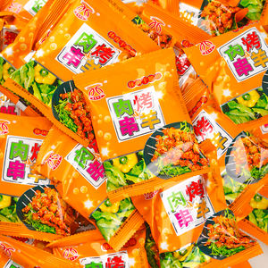 Brochetas de cordero listas para <span class=keywords><strong>comer</strong></span> para niños Fideos de harina de trigo crujientes Comida instantánea hecha a mano exótica a granel Embalaje en bolsa al por mayor - Product Image 6