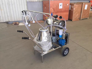 移动式挤奶机单桶和双桶真空泵挤奶机 - Product Image 5